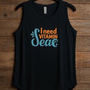“I Need Vitamin Sea” tank